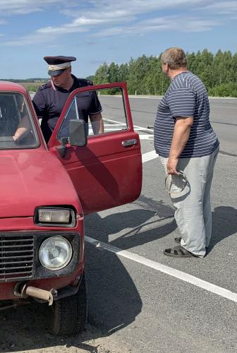 В Урицком районе сотрудники ГИБДД провели акцию "Внимание, перекресток!"